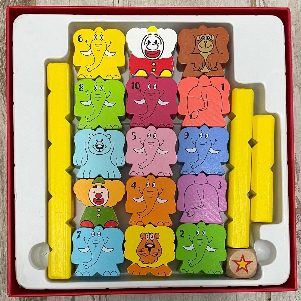 Zimbbos! Elephantastic Pyramids Game - Multicolor - Picture 3 of 3